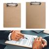 Wood Board Writting Pad Wood Memo Folder Durable Storage Folder  Cafe