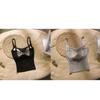Elegantes Camisole mit Spitzeneinsätzen für Damen: Sommer-Top mit Brustpolstern & sexy Rückendesign