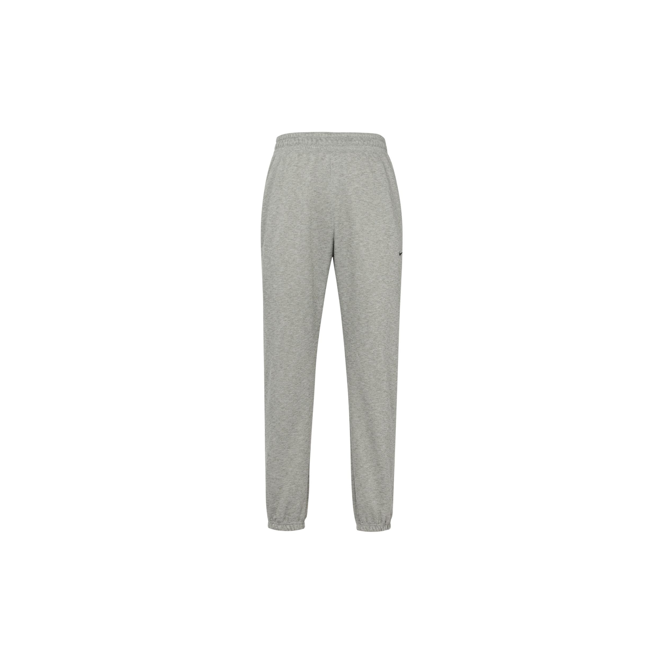 Men s Nike Solid Color Logo Printing Side Zipper Pocket Waist Casual Pants/Trousers Gray DH9730-063 XL
