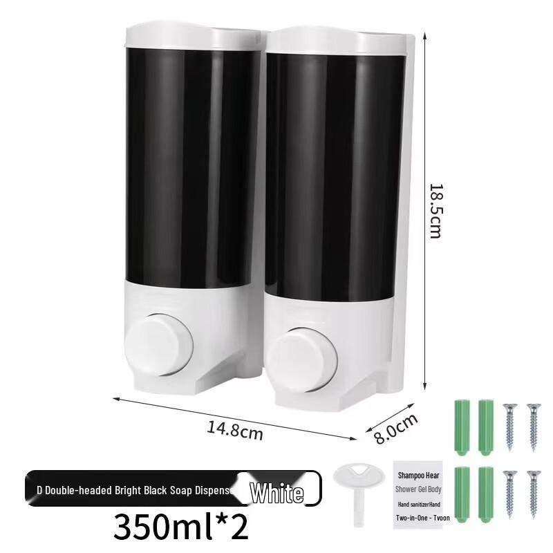 OIMG Wall-Mounted Manual Soap Dispenser