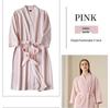 Accappatoi Waffle per Coppia Primavera/Estate: Pigiama Yukata Taglie Forti da Uomo e da Donna, Ampio, Assorbente, Traspirante per Tutte le Stagioni.