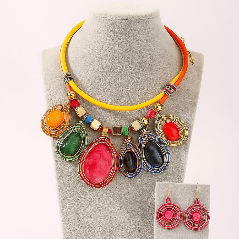 Hook Choker Costume Jewellery Safe Reliable Dangle Earrings Earrings Necklace Set  Jewelry Gift