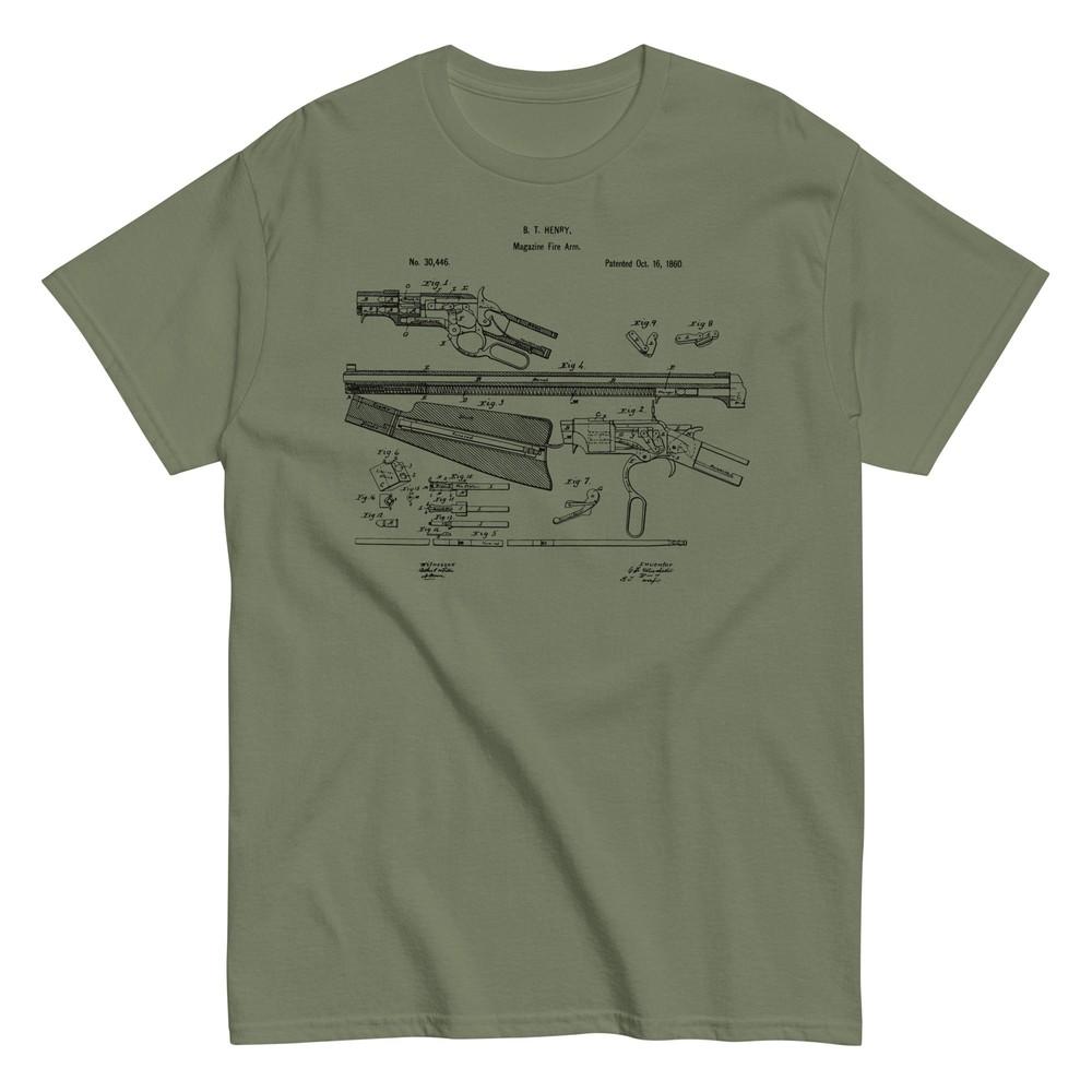 1860 Repeating Rifle Patent Unisex Classic T-Shirt