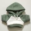 Two-tone Hoodie, 10cm Plush Toy, Green, Kigurumi, Accessories, Otaku, Doll, Mascot, Kpopdoll, Costume [Used]