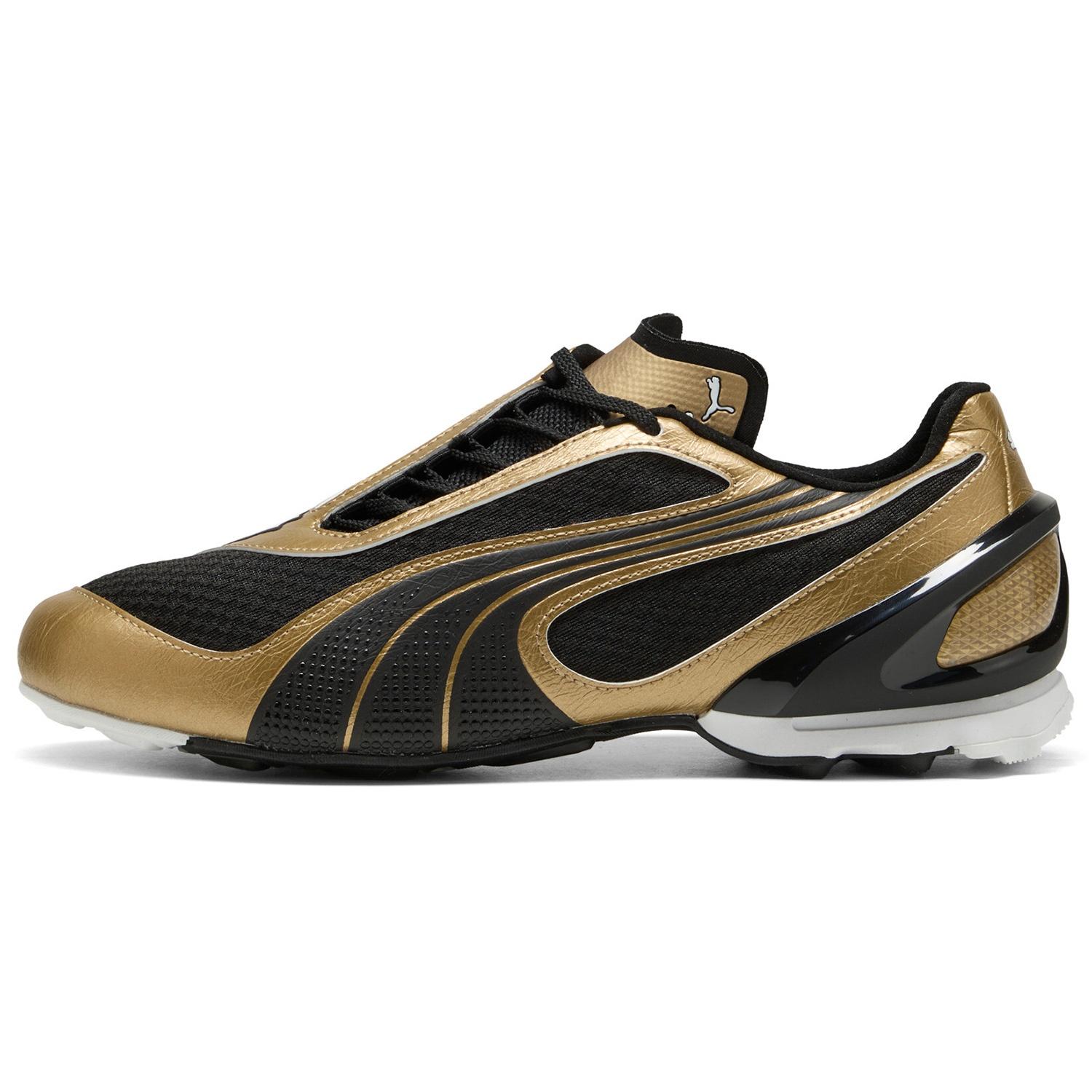 PUMA V-S1 Metallic Gold Black Men s 402953-04 EU 44