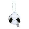 Skater Plush Keychain Ball Chain Sanrio Pochacco Narikiri Food ZNKH1K-A