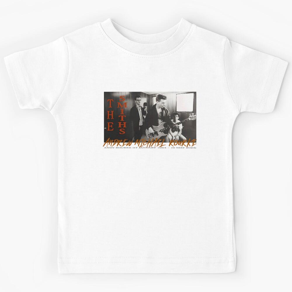 andy rourke, Andrew Michael Rourke (17 January 1964 – 19 May 2023) Kids T-Shirt 110