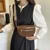 Fashion Simple Woman Waist Bag Suede Leather Chest Pack Luxury Belt Bag phone Purse Leisure Ladies Shoulder Crossbody Bags