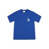 New MLB Drop Shoulder Sleeve T Shirt Unisex Blue 31TS04031-07U