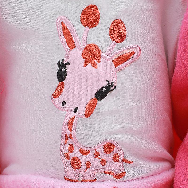 48cm Cloth Body Fawn Short Curly Hair Reborn Doll Toy