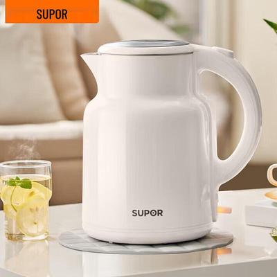 SUPOR 316L Stainless Steel 2L Double-Layer Electric Kettle CN Plug (adapter Included)