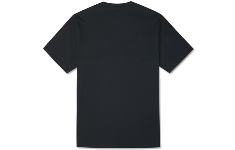 Converse T Shirts Men's Black Crew Neck Moderate Straight Fit 10021506-A01