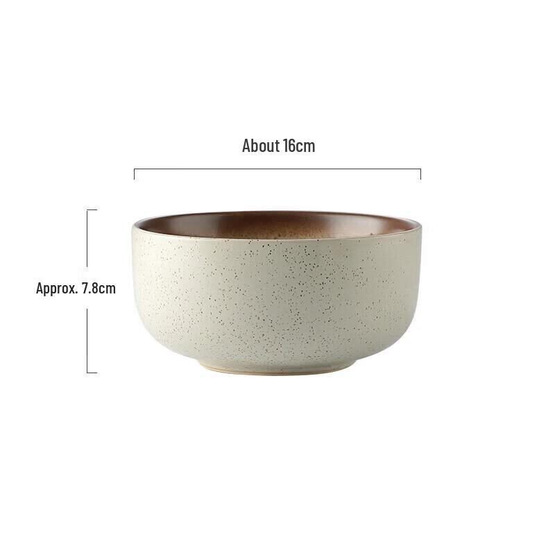Japanese Style Ceramic Noodle Bowl