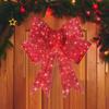 Christmas Decorations, Christmas Bow Decoration, Large Christmas Bows Outdoor, Christmas Bows Comes With Adhesive Backing