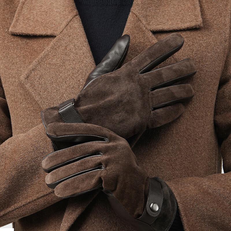 JIUMU Men's Winter Cycling Gloves
