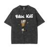 Limited Hole Courtney Love Vintage Gewaschene T-Shirts Herren Damen Alternative Grunge Rockband T-Shirt Übergroße T-Shirts Streetwear
