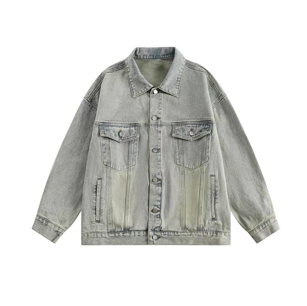 New Korean Retro Denim Jacket - Casual, Stylish Spring/Autumn Top