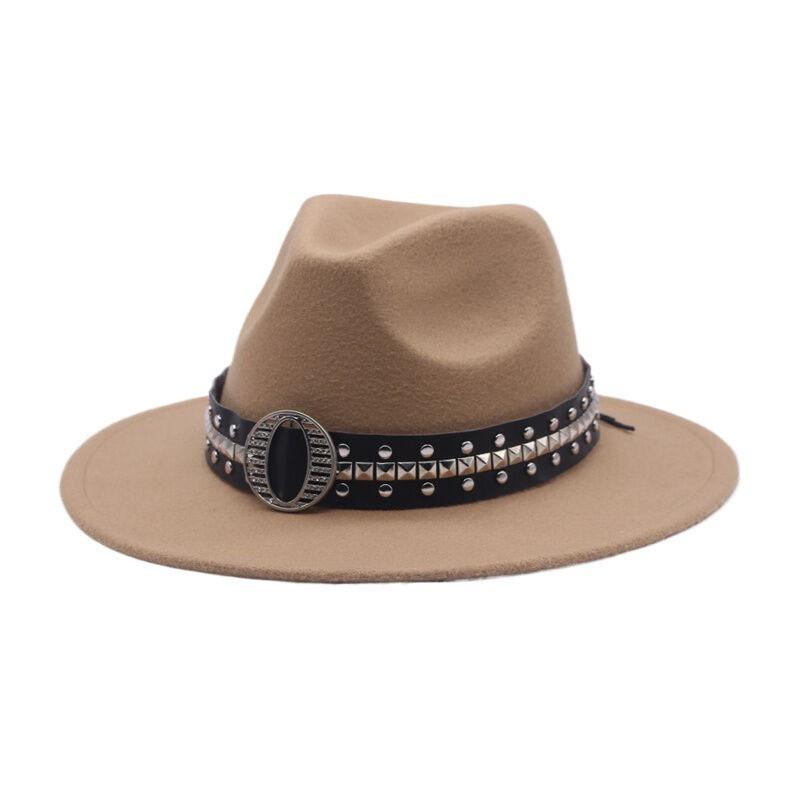 Cowboy Hat With Chain And Starry Sky Compass For Western Style Men And Women