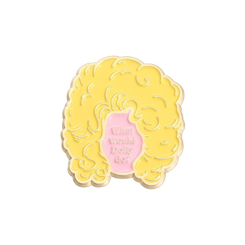 Eyecatching Cartoon Character Brooch Set With Vibrant Colors For Stylish Accessories