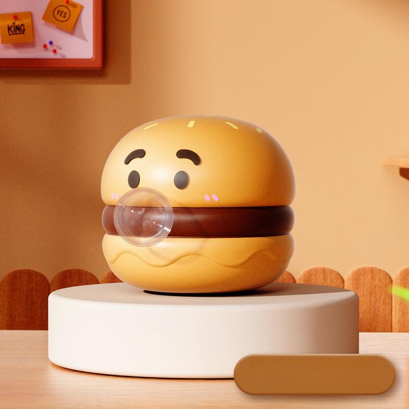 Stress-Relieving Toys Cartoon Food Pop Bubble Squeeze Toys Relieve Anxiety Spit Bubbles Toy Gifts For Boy Girl Kids Adults