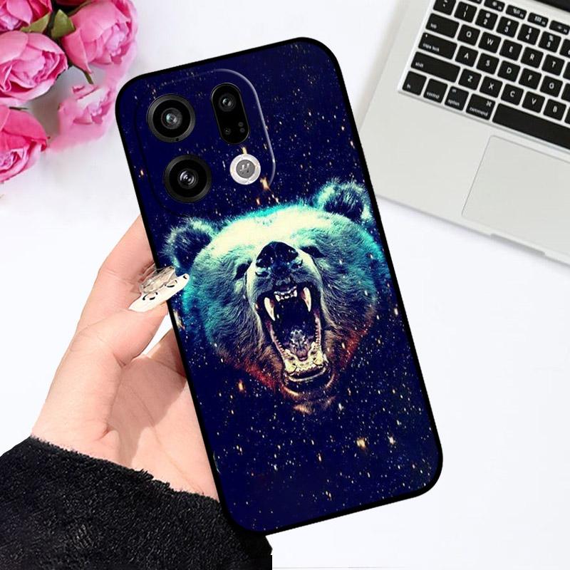 For Oppo Find X9 Pro Case FindX9 PLJ110 Soft TPU Silicone Phone Case For OPPO Find X9Pro X 9 Pro Protective Back Shell Cartoon