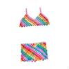 Fashion Metal Sequin Bra Skirt Bling Boho Bikini Body Jewelry Hip Scarf Beach Summer