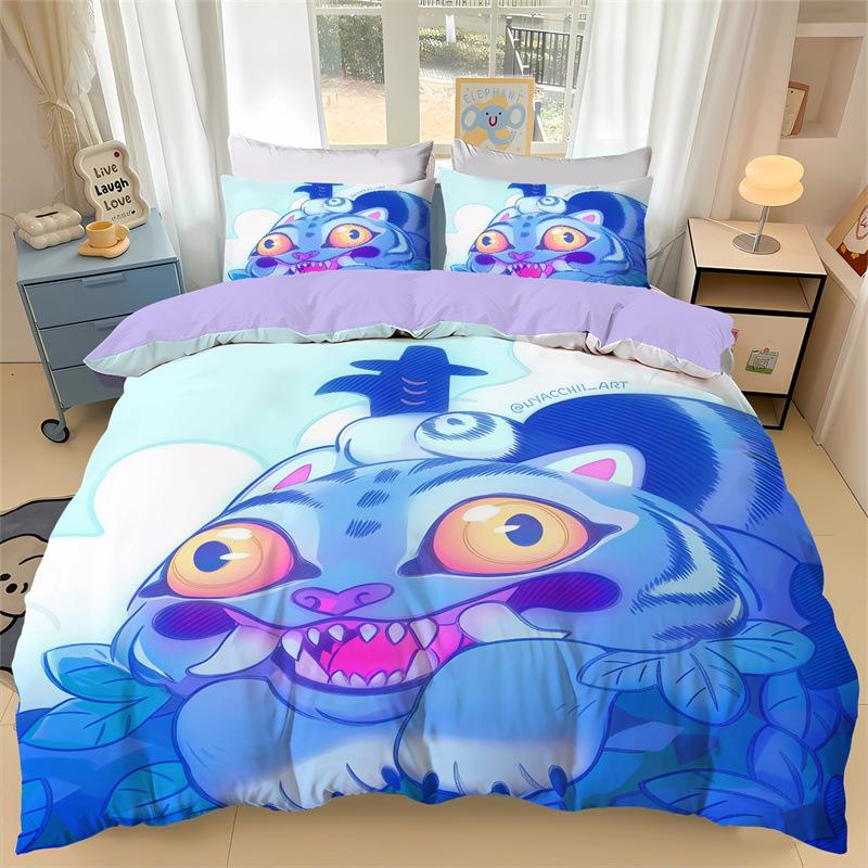 3D Print W onder-Girls Bedding Set Girl Fans kp op Duvet Cover Pillowcase Twin Full Size Home Bedroom Decor for Youth 2/3pcs