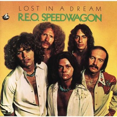 LP Record REO SPEEDWAGON  Lost In A Dream PE32948 Epic 1974 Canada Rock Used