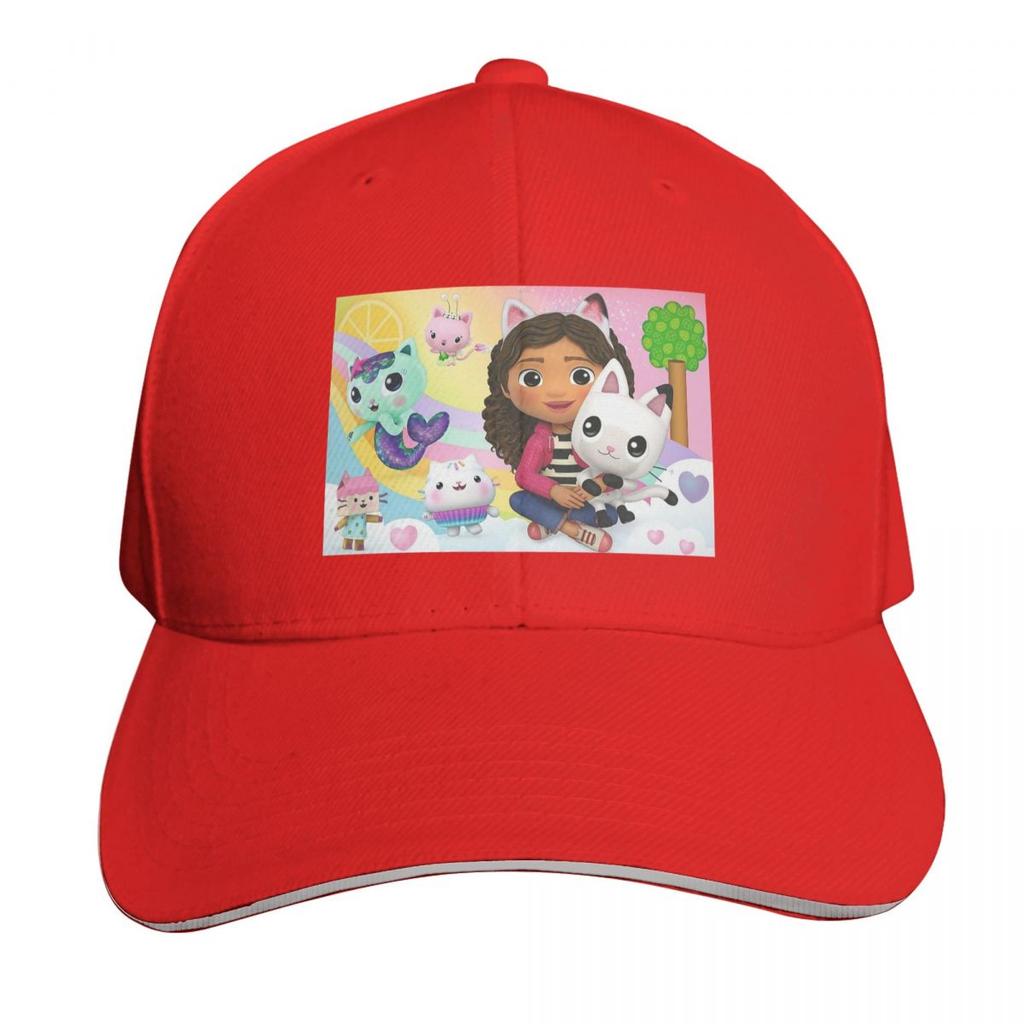 Nordic Gabby Cat Pandy Paws Cap Fashion Casual Baseball Caps Adjustable Hat Hip Hop Summer Unisex Baseball Hats Polychromatic