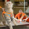 Cat Leash, Vest Style Dog Chest and Shoulder Strap, Breathable Cat and Dog Chest and Shoulder Strap, Reflective Pet Leash, Telescopic