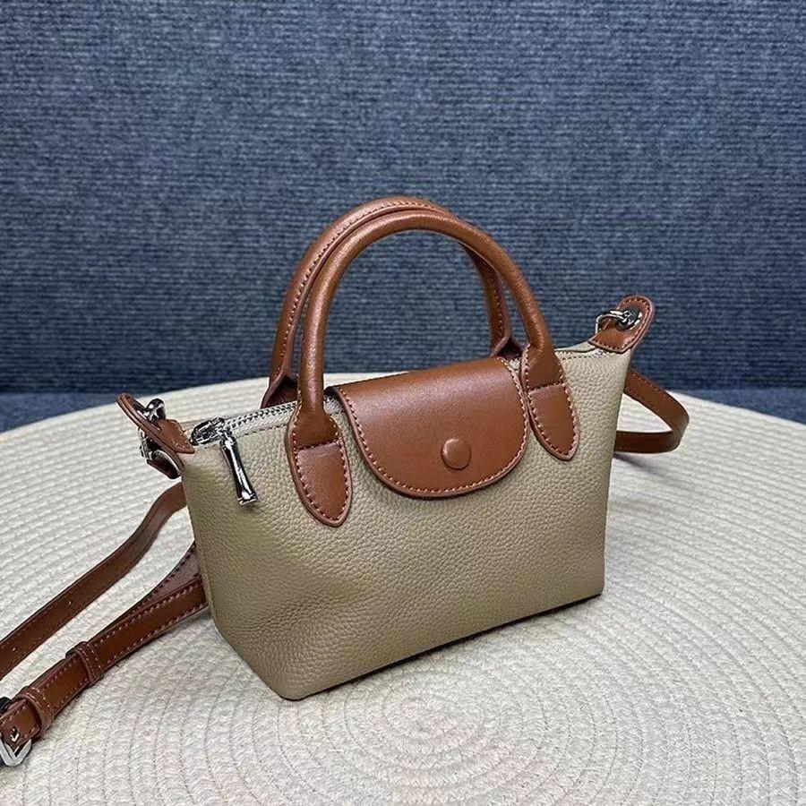 IELGY Women's Casual Fashion Retro Classic Shoulder Messenger Bag, Japanese and Korean Dumpling Bag