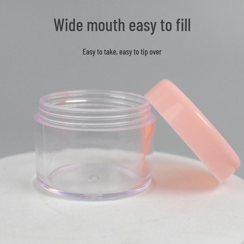 Portable Travel Cosmetic Set: Refillable 20g Foaming Eye Cream Bottle