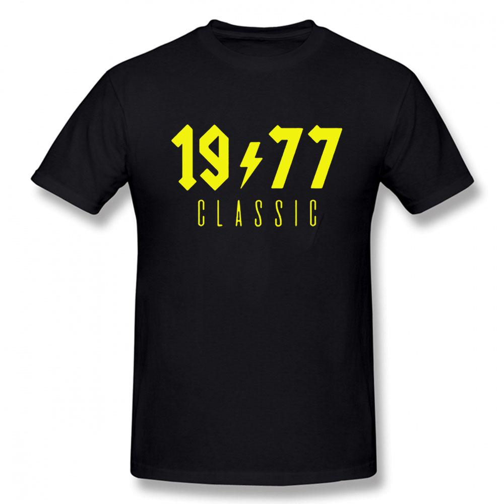 1977 Limited Edition Cool Funny T Shirt Unisex Short Sleeves Hip Hop Vintaged Oneck Cotton T Shirts