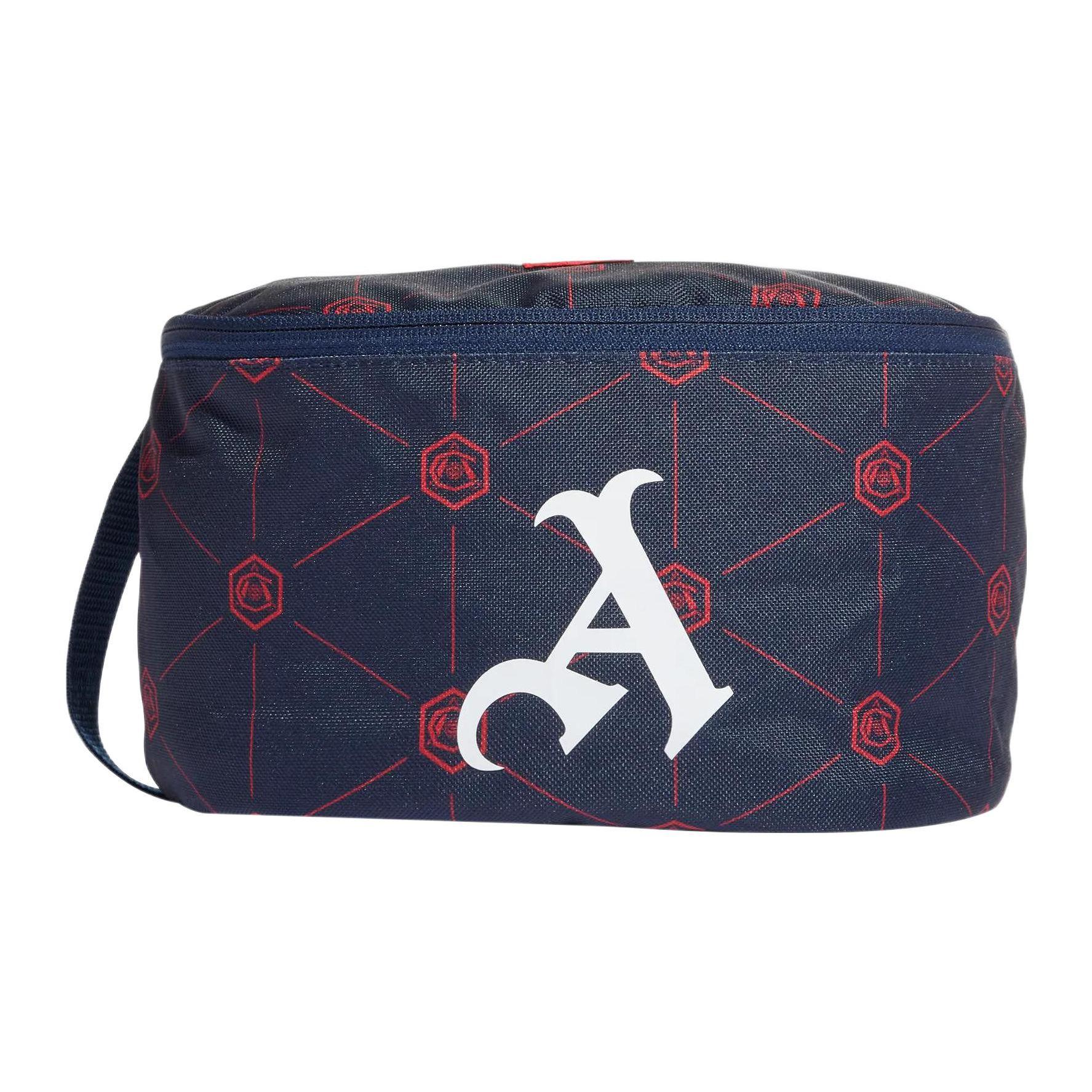 

Adidas Originals Arsenal Silk Screen Team Logo Polyester Sports Toiletry Bag Unisex toiletry bag Blue HF0518 Blue