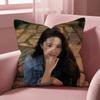 Actress L-Liu Y-YifeiS Cushion Cover Multi-Scene Pillow Cover for Home & Car - Reversible, Soft & Durable for Daily Use