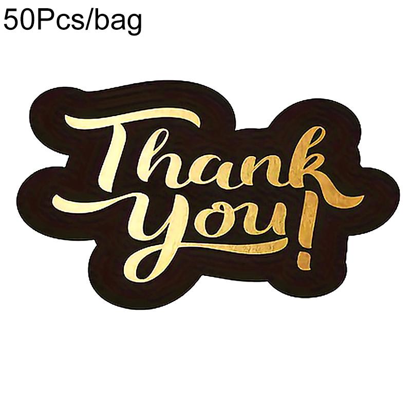 

50 шт./Набор Дизайн Шрифт Упаковочные Аксессуары Мероприятие Благодарственная Открытка Изысканный Набор Благодарственных Открыток Подарок в ответ 8x9см 148F