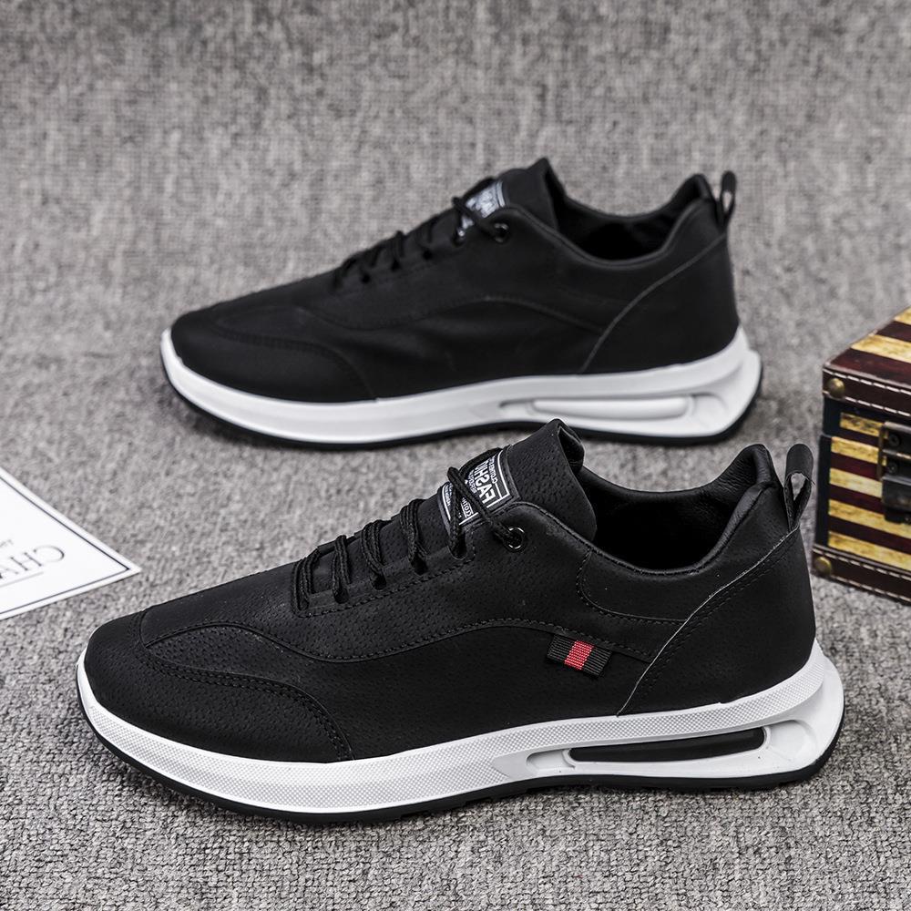 22 new leather casual sports shoes dad shoes shoes running shoes student shoes