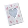 3 Inch Mini Photo Binder Cute Love Heart Hollow Photocard Holder Book Business Card for
