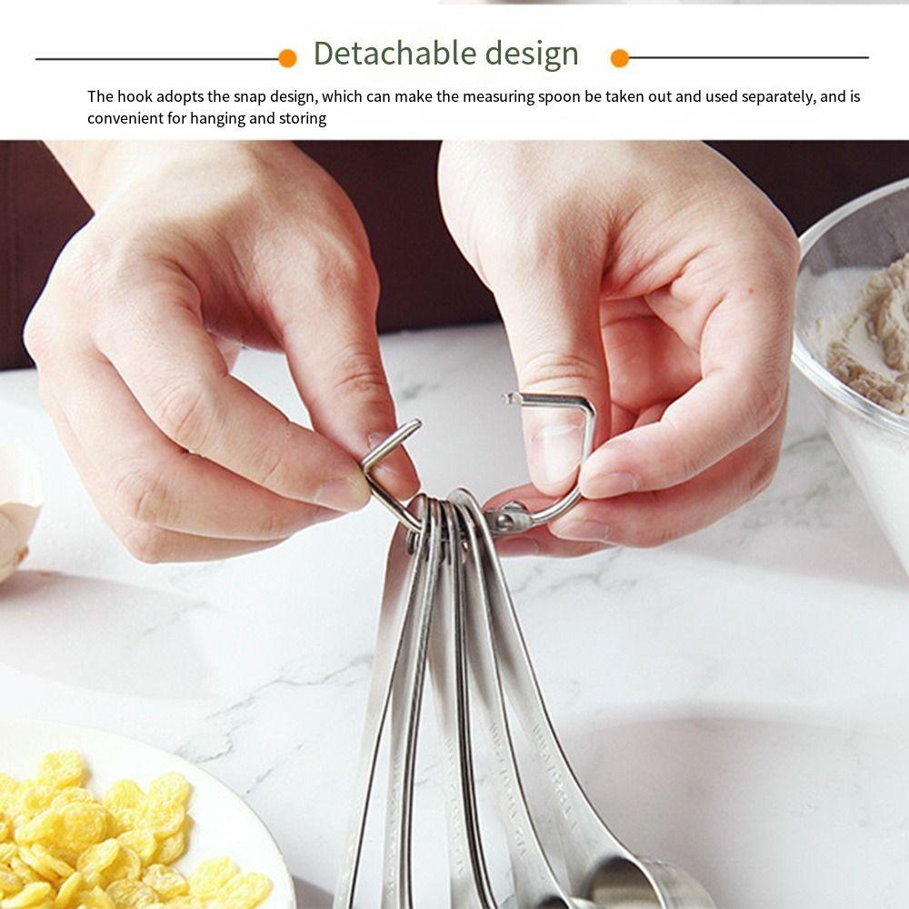 7/15/16Pcs Scaleplate Measuring Cup and Spoons Set Accurate Kitchen Measuring Tool Gift