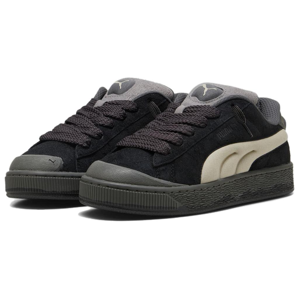 Puma Semišové XL Pohodlné Všestranné Tenisky s nízkým svrškem Unisex Sneakers Černé 399099-02