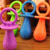 1 Pc Random Color Rubber Pacifier Puppy Dog Chewing Molar Play Toy Pet Supplies