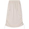Women's Pleated Cargo Skirt