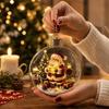 Decorazioni Storia di Natale per Esposizione da Tavolo Festiva Decorazione da Scaffale per Interni Casa