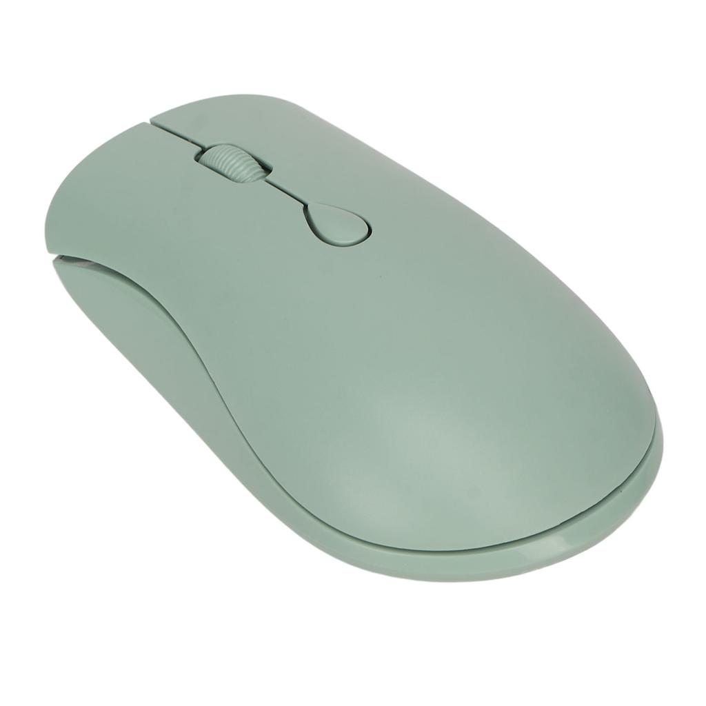 2.4G Wireless Mouse 1600DPI Ergonomic Rechargeable Battery Bluetooth 5.2 Silent Mouse for Office Desktops PC