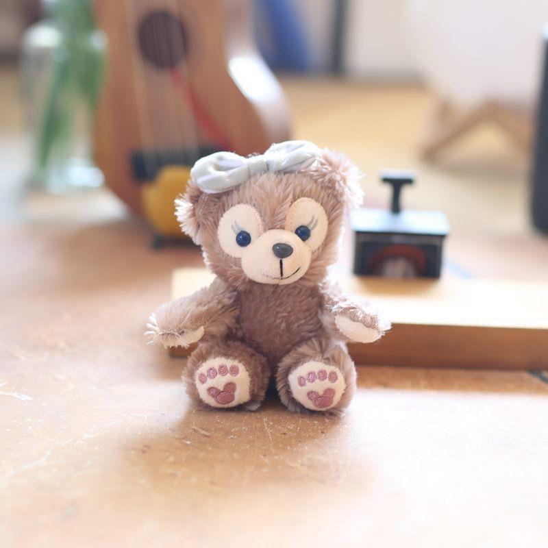 Duffy Bear Cute Plush Keychain Pp Cotton Filling Bag Decor Gift Doll