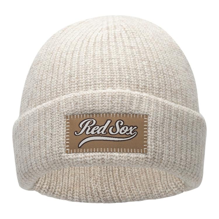 Вязаная ткань MLB, Шерсть овцы, Полиамид, Акрил, Вискоза, Полиэстер Шапки Унисекс Серый/Белый Мода 3ABNBM646-43OTS OS белый
