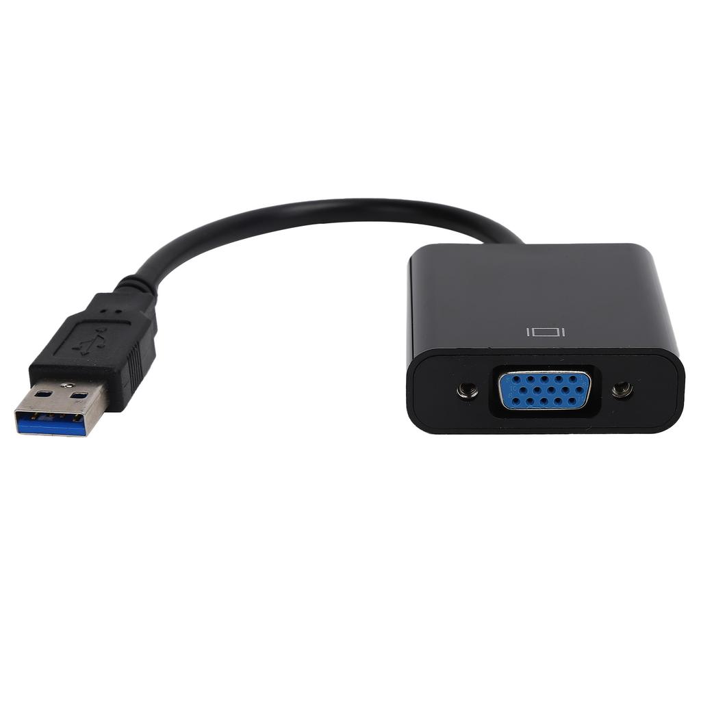 USB3.0 To VGA Converter 5Gbps HD 1080P Adapter Cable 15Pin Female External Video Card