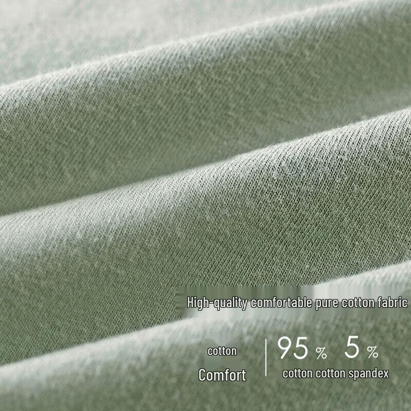 FitonTon Women's Antibacterial High-Waist Cotton Briefs (4-Pack)