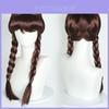 Wednesday Agnes Demille Cosplay Wig With Double Braid Hightemperature Silk For Cos Anime Fans