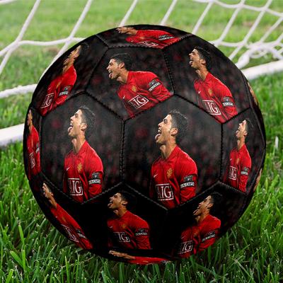 Cristiano Ronaldo Μέγεθος 5 Ποδόσφαιρο Μηχανής Ραμμένο Εσωτερικού/Εξωτερικού Χώρου Καθολικό Ποδόσφαιρο Ιδανικό για Ενθουσιώδεις του Ποδοσφαίρου